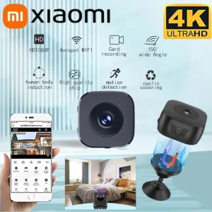Xiaomi Mini Security HD Camera 4K Wireless WiFi Surveillance With 2 Way Audio Motion Detection Intelligent Infrared Night Vision